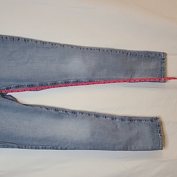 Levi's 524 Too Superlow Skinny Jeans - Light Wash - Women's Size 13M W31 L32 - Picture 10 of 11
